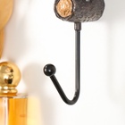 Настенный крючок декоративный «Снегирь», полистоун, лак, 12.5×6.5×19.5 см 10860024