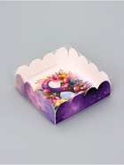 Коробка для печенья, «8 марта», 9×9×3 см - Фото 2