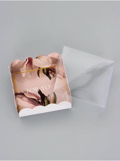 Коробка для печенья, For You, 7×7×3 см