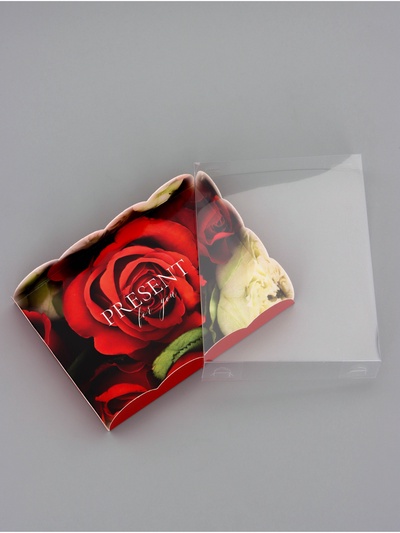 Коробка для печенья, Present, 14×10.5×2.5 см