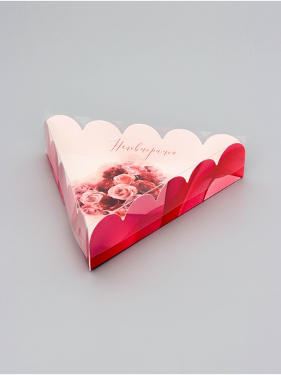 Коробка для печенья, «Сердечко», 18×18×4 см