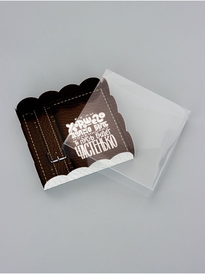 Коробка для печенья, «Комплимент», 12×12×3 см