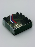 Коробка для печенья «23 Февраля», 9×9×3 см - Фото 2