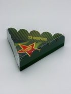 Коробка для печенья, «23 Февраля», 18×18×4 см - Фото 2