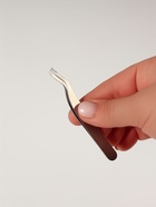 Пинцет скошенный, узкий, 9 см - Фото 7