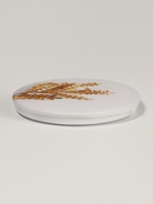 Зеркало складное «Листья», d=7.3 см, с увеличением х2, белое (комплект 4 шт) - фото 32289430