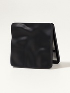 Зеркало складное «Волна», 7×7 см, с увеличением х2, чёрное - Фото 2