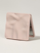 Зеркало складное «Волна», 7×7 см, с увеличением х2, бежевое - Фото 2