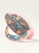 Зеркало карманное «Узор», с подставкой, 8×8 см, чёрное - Фото 3