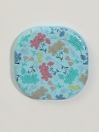 Зеркало карманное «Узор», с подставкой, 8×8 см, голубое - Фото 4