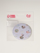 Зеркало складное «Птички», d=7.3 см, с увеличением х2, сиреневое (комплект 3 шт) - фото 32289567