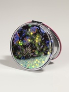 Зеркало складное «Цветы», d=7.2 см, с увеличением х2, чёрное, фиолетовое - Фото 2