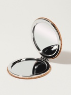 Зеркало складное, d=7.2 см, с увеличением х2, коричневое (комплект 2 шт) - фото 32289620