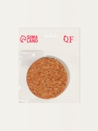 Зеркало складное, d=7.2 см, с увеличением х2, коричневое (комплект 2 шт) - фото 32289623