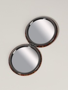 Зеркало складное «Орнамент», d=7.2 см, с увеличением х2, оранжевое (комплект 2 шт) - фото 32289628