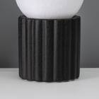 Лампа настольная «Луна»LED 1×40 Вт Е27 черный 11×11×21 см - Фото 3