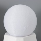 Лампа настольная «Полная луна»LED 1×40 Вт Е27 белый 12×12×21 см - Фото 3