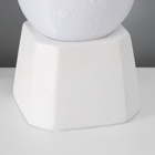 Лампа настольная «Полная луна»LED 1×40 Вт Е27 белый 12×12×21 см - Фото 4