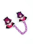 Значки на цепочке «Верь в чудеса», 13×10 см, набор 2 шт. - Фото 3