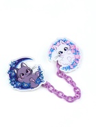 Значки на цепочке «Лунная призма», 13×10 см, набор 2 шт. - Фото 3