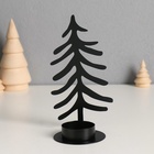 Металлический подсвечник на 1 свечу «Ёлочка», d=4 см, 8×6.5×15 см - Фото 5