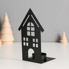 Металлический подсвечник на 1 свечу «Домик», d=4 см, 7×9×14.5 см - Фото 4