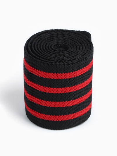 Бандаж-лента для колена ONLYTOP, 180×8 см, 1 шт., универсальный