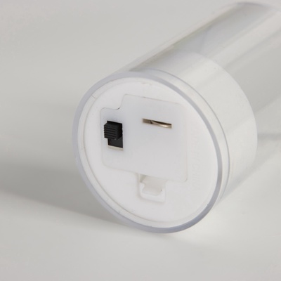 Светодиодная свеча, ночник LED RISALUX «Романтик», от батареек 3×LR1130, 0.3 Вт, 4×4×6 см