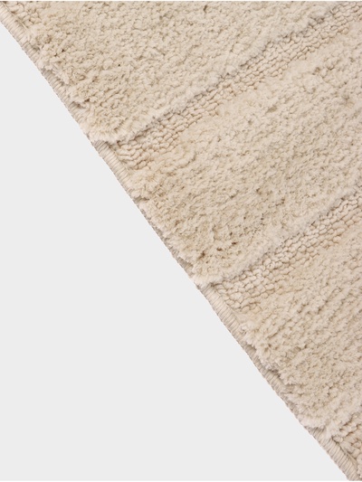 Коврик Savanna, 40×60 см, ворс 2 см, микрофибра, бежевый