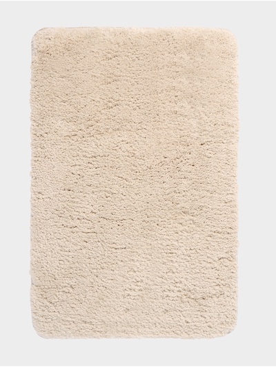 Коврик Savanna, 40×60 см, ворс 2 см, микрофибра, бежевый