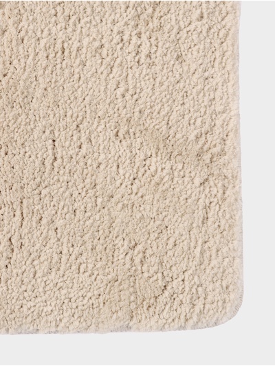 Коврик Savanna, 40×60 см, ворс 2 см, микрофибра, бежевый