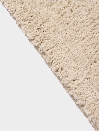 Коврик Savanna, 40×60 см, ворс 2 см, микрофибра, бежевый