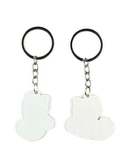 Брелоки парные «Замурчательные друзья», 11×17.5 см