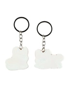 Брелоки парные «Нюх на хороших людей», 11×17.5 см - Фото 4