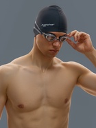 Очки для плавания ONLYTOP, набор носовых перемычек, чёрные - Фото 9