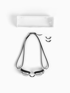 Очки для плавания ONLYTOP, набор носовых перемычек, чёрные - Фото 13