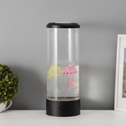 Светильник «Аквариум с медузами» LED RGB 7 Вт USB черный 13.5×13.5×37 см - Фото 1