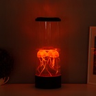 Светильник «Аквариум с медузами» LED RGB 7 Вт USB черный 13.5×13.5×37 см - Фото 4