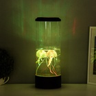Светильник «Аквариум с медузами» LED RGB 7 Вт USB черный 13.5×13.5×37 см - Фото 5