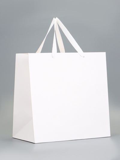 Пакет для торта, подарочный, 30×17.5×30 см, белый