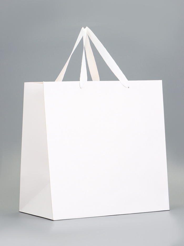 Пакет для торта, подарочный, 30×17.5×30 см, белый - Фото 1