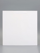 Пакет для торта, подарочный, 30×17.5×30 см, белый - Фото 5