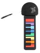 Музыкальное пианино, с сенсорным нажатием и карабином, детское - Фото 2