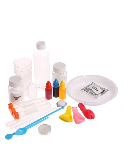 Набор для опытов «Моя первая лаборатория», машинка - динозавр, 60 экспериментов