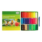 Пластилин мягкий (восковой), 24 цветов, 360 г, Гамма "Пчелка", со стеком - Фото 1