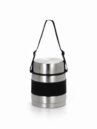 Термос для еды Мастер К, 1 л, с широким горлом, с контейнером, нержавеющая сталь, серебристый - Фото 1