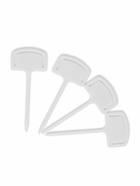 Таблички садовые, 13 см, набор 20 шт., пластик, белые, Greengo - Фото 4