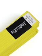 Пояс для кимоно FIGHT EMPIRE EXPERT, 2.6 м, жёлтый - Фото 3