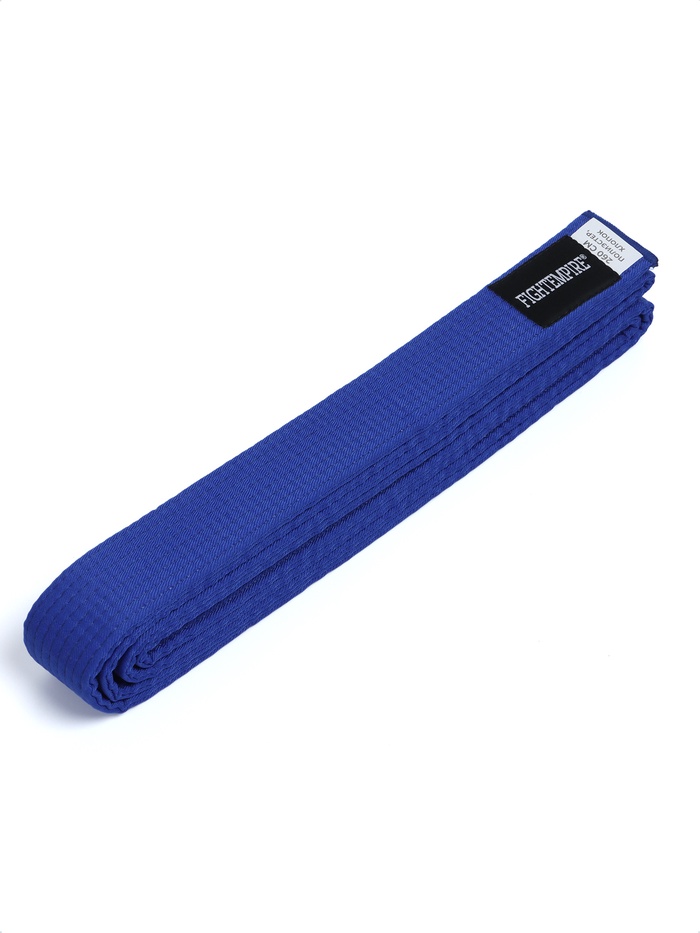 Пояс для кимоно FIGHT EMPIRE EXPERT, 2.6 м, синий - Фото 1