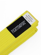 Пояс для кимоно FIGHT EMPIRE BASE, 2 м, жёлтый - Фото 3